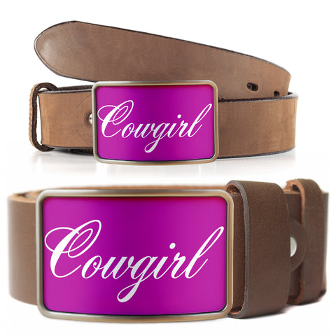 Image of Belt Buckle Cowgirl