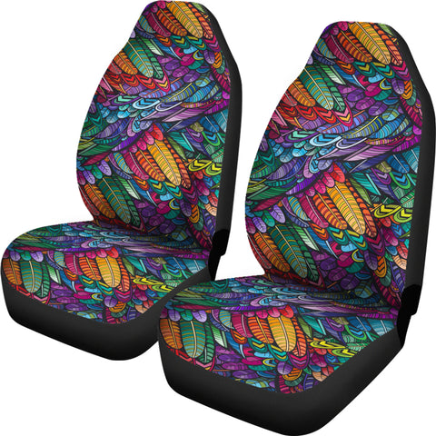 Image of Boho Feathers Seat Covers