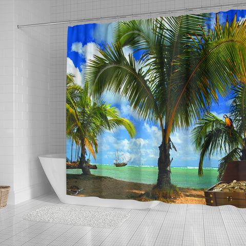 Palms Shower Curtain