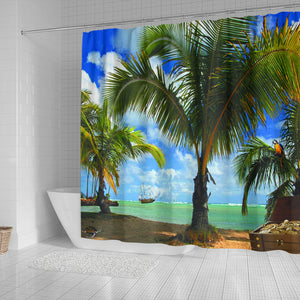 Palms Shower Curtain