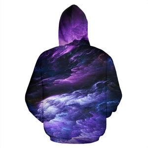 NP Purple Universe Zip Hoodie