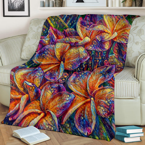 Image of Bold Floral Blanket