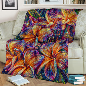 Bold Floral Blanket