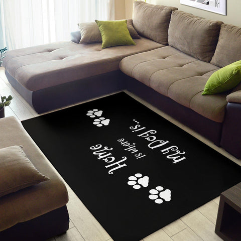 Image of Dog Home Area Rug