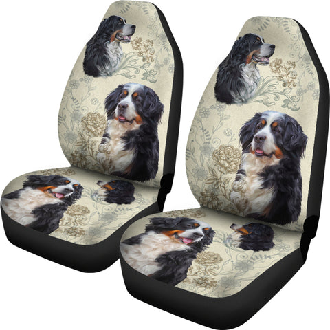 Image of Bernese Mountain Car Seat Covers (Set of 2)