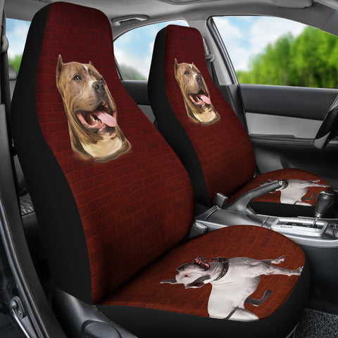 Image of American Pit Bull Auto Seat Cover