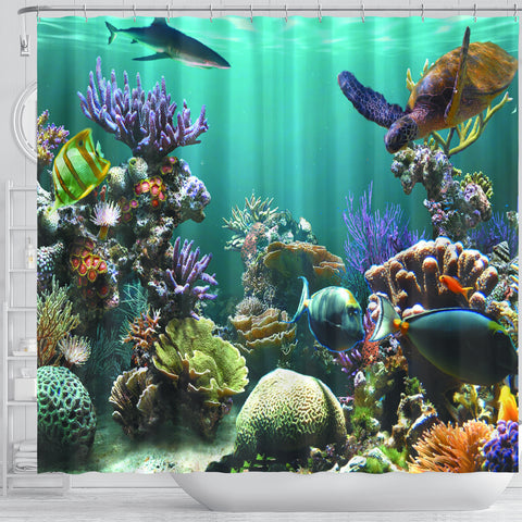 Image of Ocean World Shower Curtain