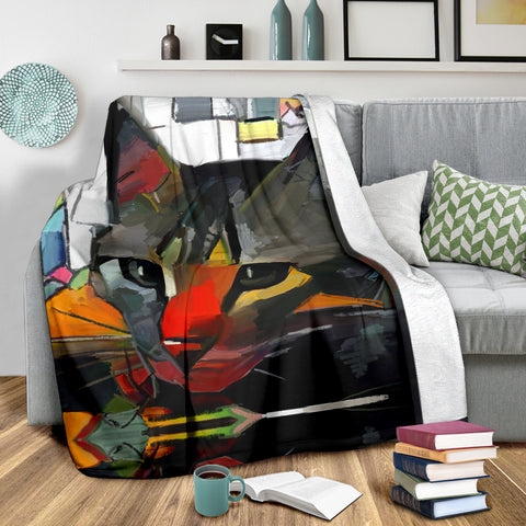 Image of Art Cat II Blanket