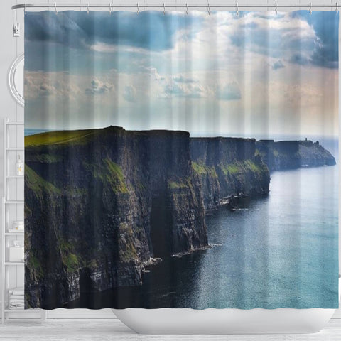 Image of Cliffs of Moher Shower Curtain