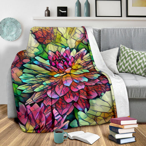 Image of Bright Flower Blanket