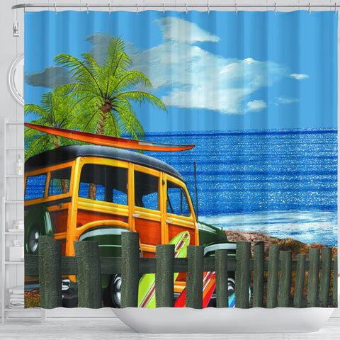 Image of Vacation Shower Curtain