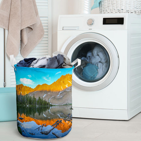 Image of Wilderness Laundry Basket - White Cloud Wilderness Idaho