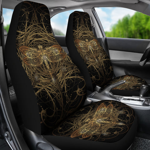 Image of Dragonfly Mandala Car Seat Covers