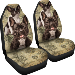 French Bulldog Car Seat Covers (Set of 2)