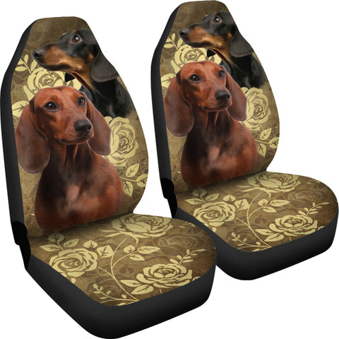 Image of Dachshund Car Seat Covers (Set of 2)