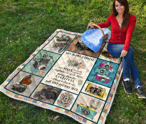 Image of Photographer Love Quilt