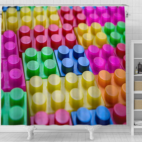 Shower Curtain ~ Lego