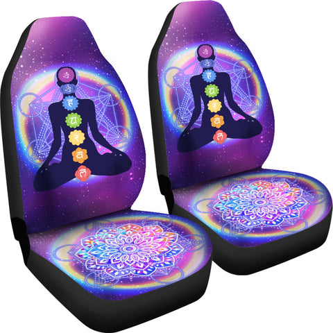 Image of Chakra Mandala Car Seat Covers