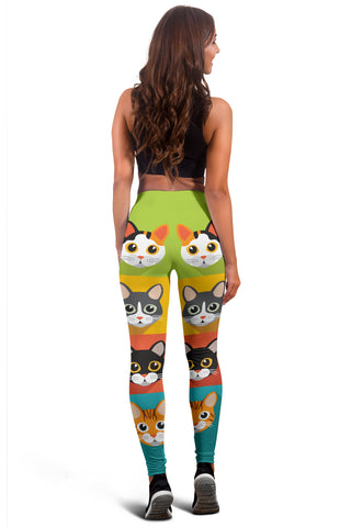 Image of Cute Cats Leggings for Cat Lovers