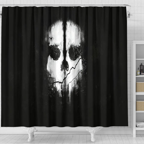 Skull Shower Curtain