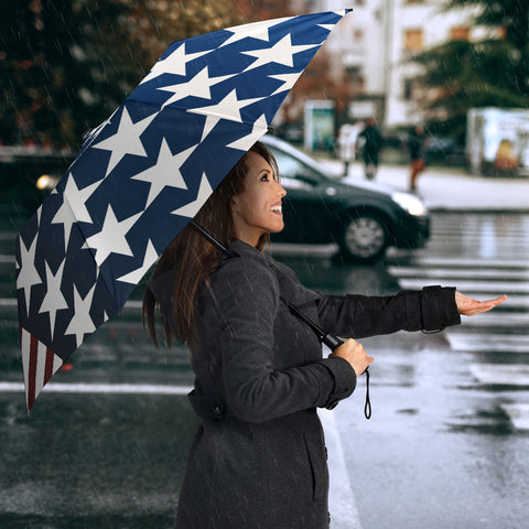 Image of American Flag Umbrella