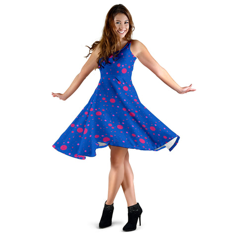 Image of Pink and Blue State of Mind Women's Dress