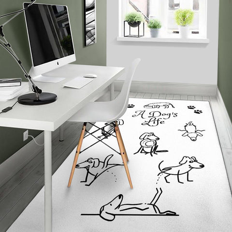 Image of A Dog's Life Area Rug