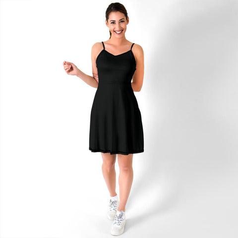 Image of Black Sling Dress