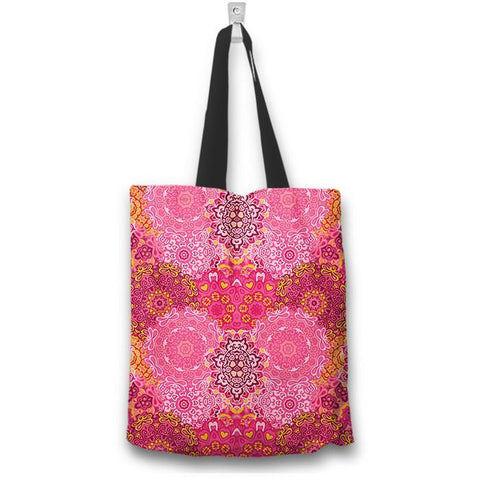 Pink Mandala Tote Bag - Spicy Prints
