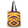 Purple Gold Tigers 16" Tote Bag - Spicy Prints